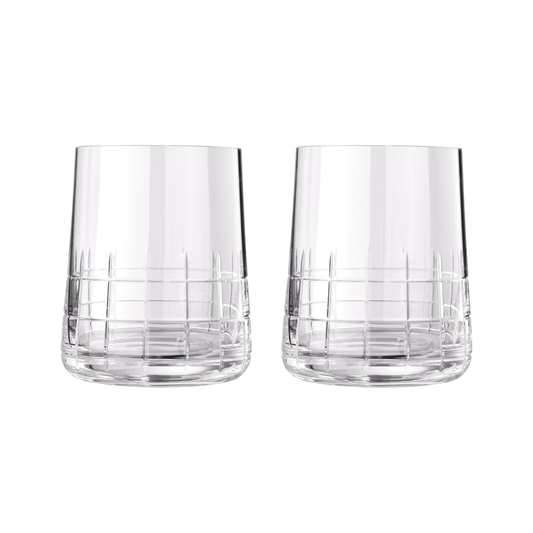 GRAPHIK Set of 2 Crystal Water Goblets Bakhache Lifestyle Australia