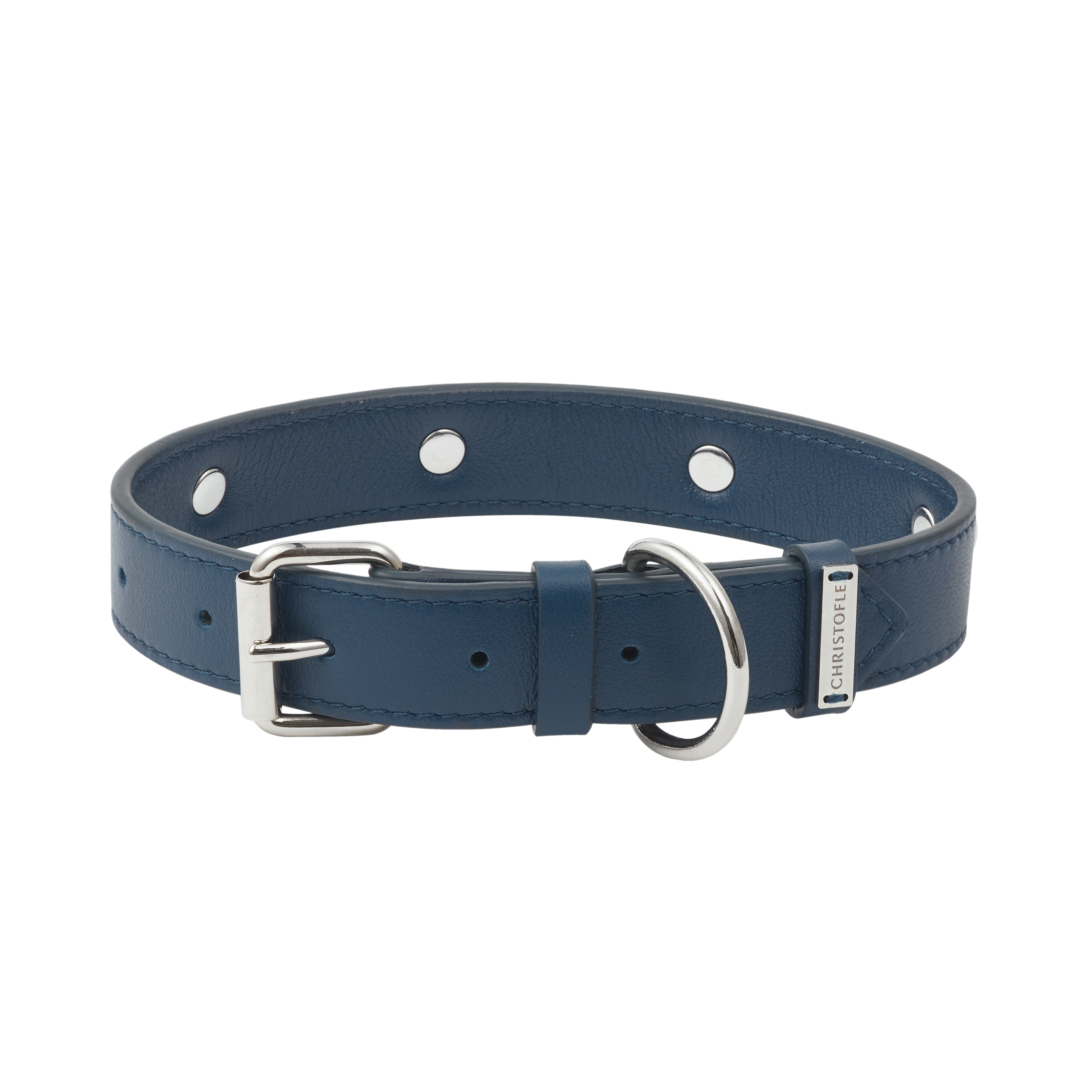 ROYAL JACK Calf Leather Collar - Large