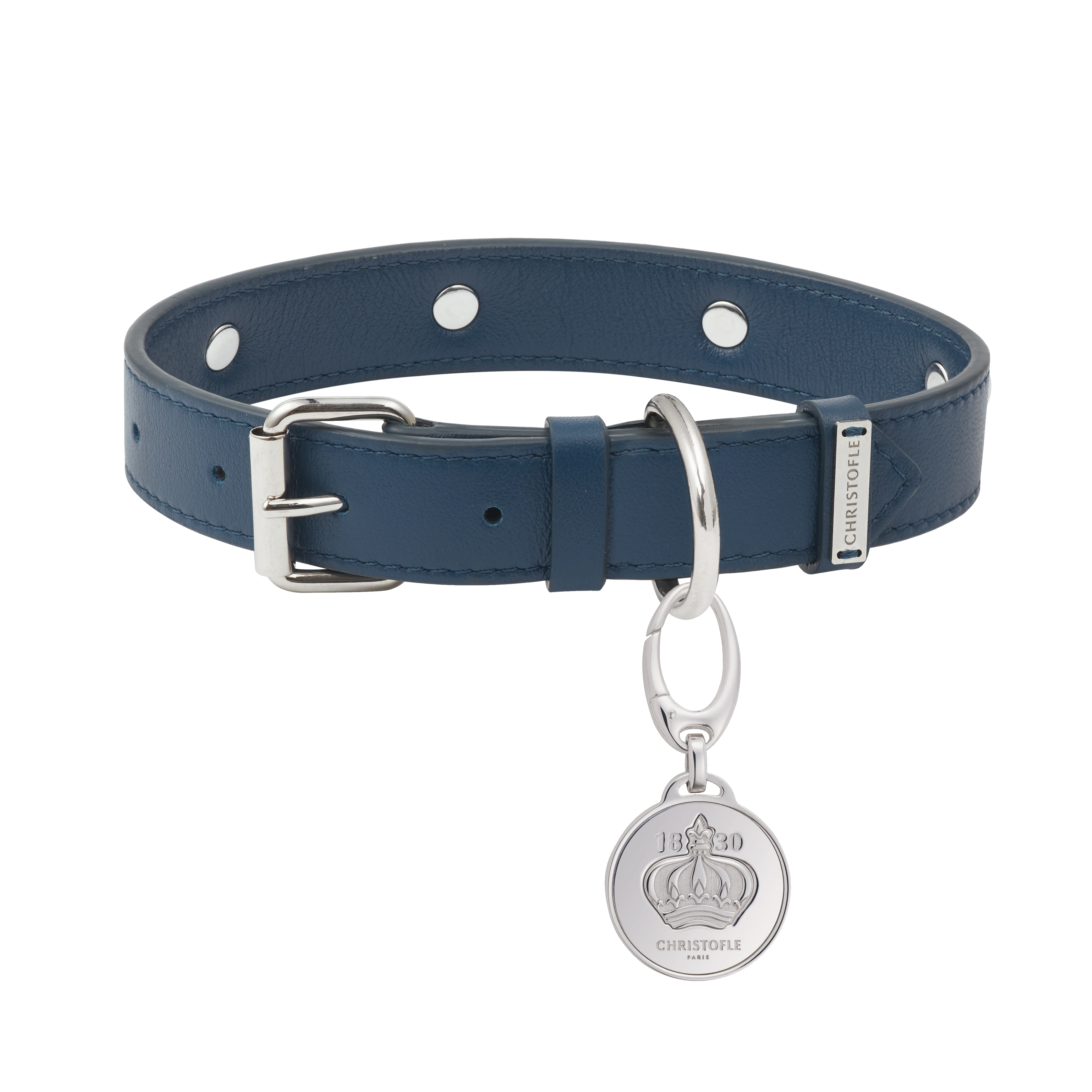 ROYAL JACK Calf Leather Collar - Large