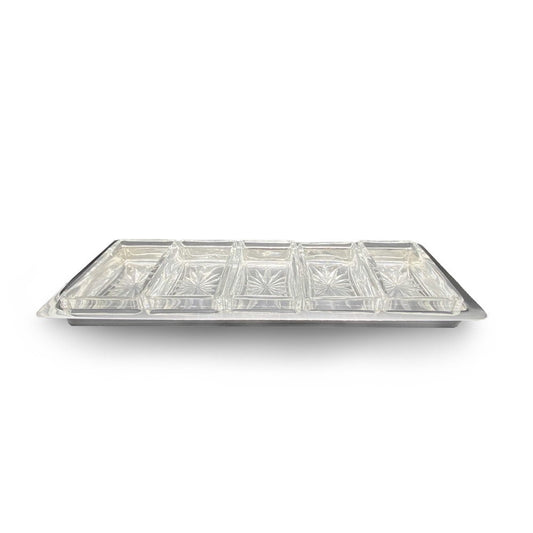 Appetizer Serving Tray - 5 Parts Bakhache Lifestyle Australia