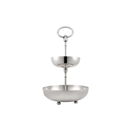 Fleuron by Christofle Two Tier Server Bakhache Lifestyle Australia