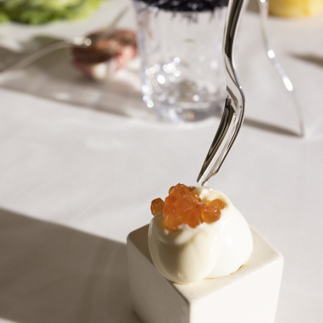 INFINI CHRISTOFLE Silver-Plated Cocktail Fork