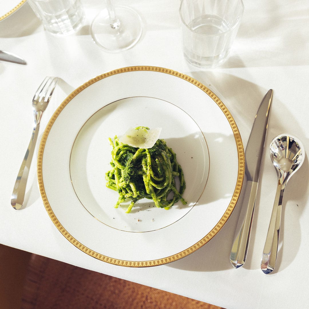 INFINI CHRISTOFLE Silver-Plated Large Universal Spoon