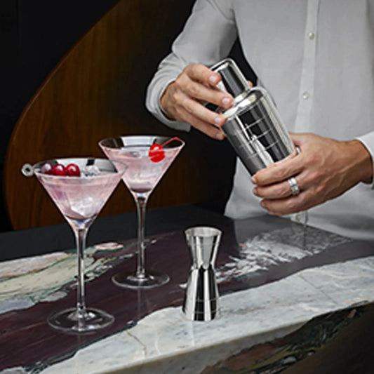 GRAPHIK Silver Plated Jigger Bakhache Lifestyle Australia