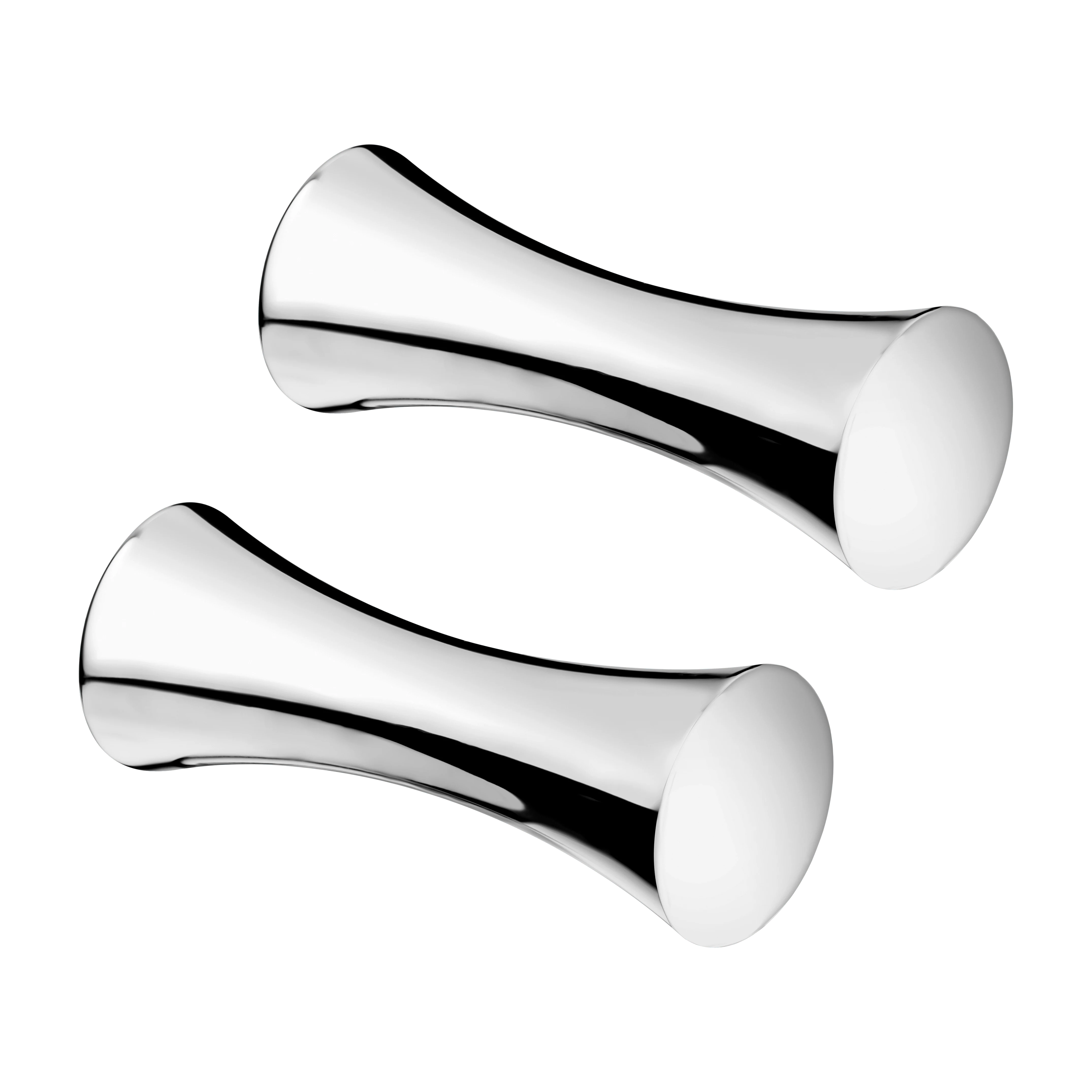 UNI Silver-plated set of 2 knife/chopstick rests