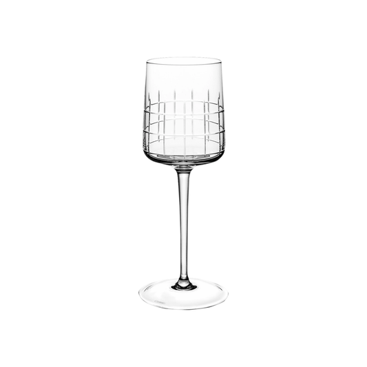 GRAPHIK Set of 2 Crystal Red Wine Glasses Bakhache Lifestyle Australia