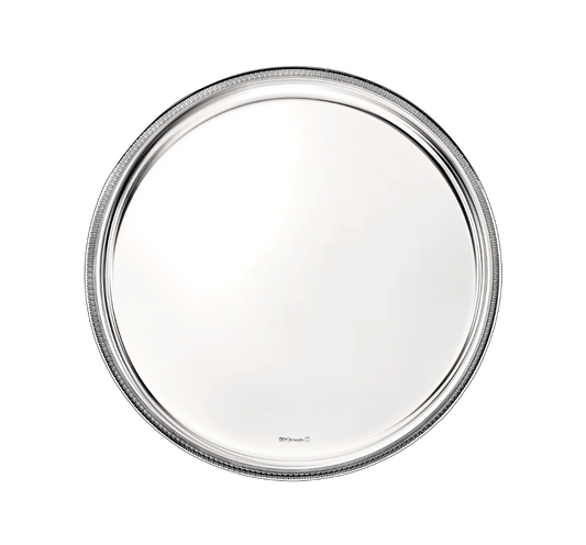 MALMAISON Silver-Plated Round Tray - 30 cm
