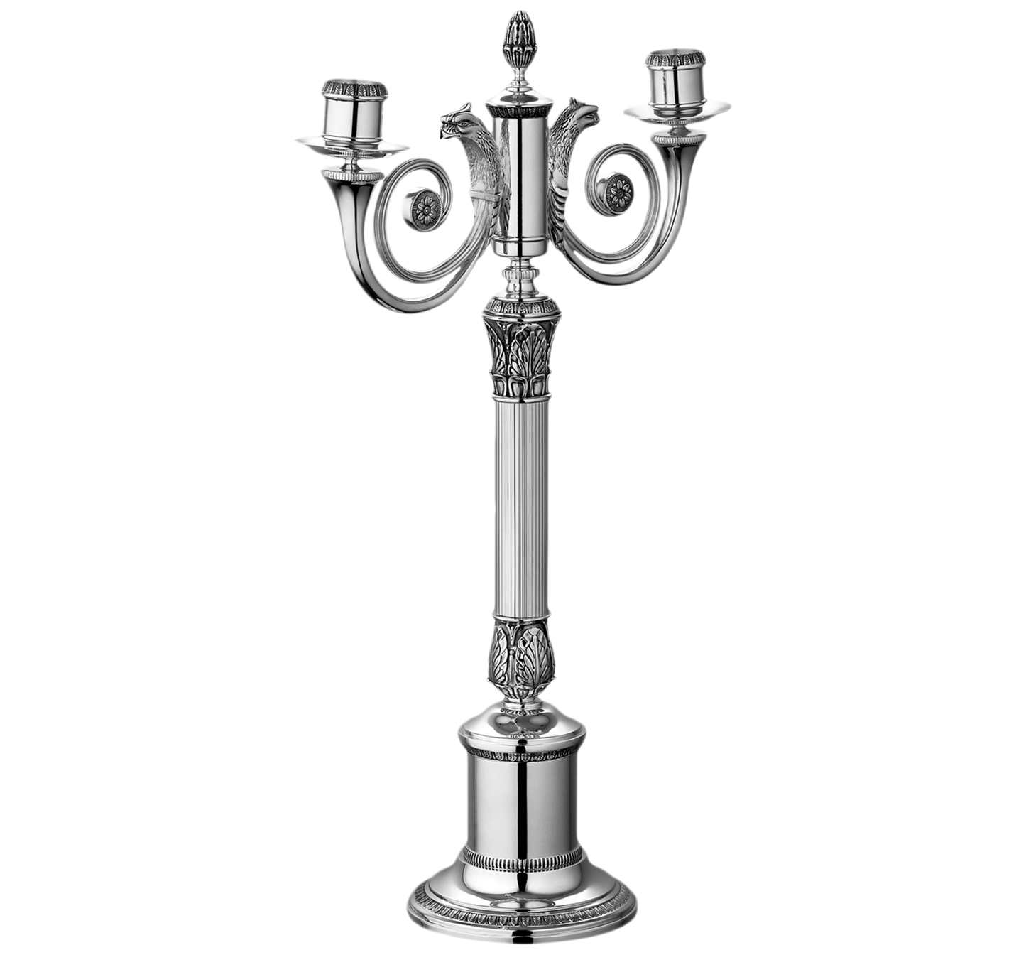 MALMAISON Candelabra Silver Plate