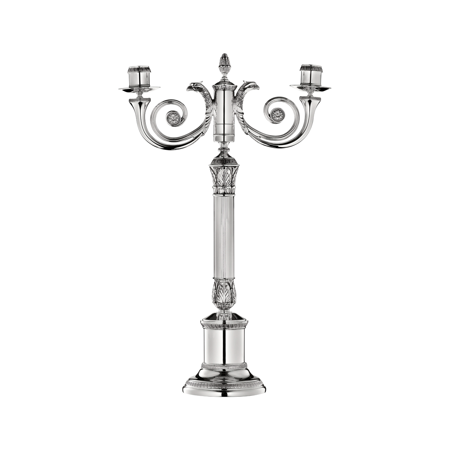 MALMAISON Candelabra Silver Plate