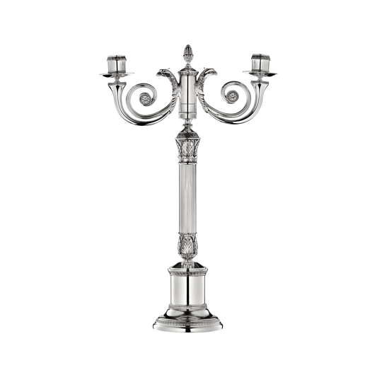 MALMAISON Candelabra Silver Plate