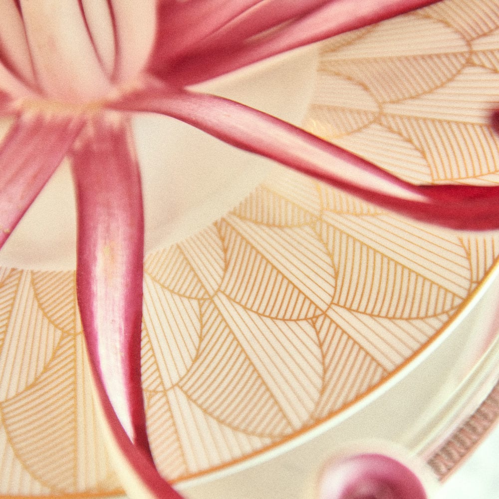 MALMAISON IMPÉRIALE Dinner Porcelain Plate Gold Finish