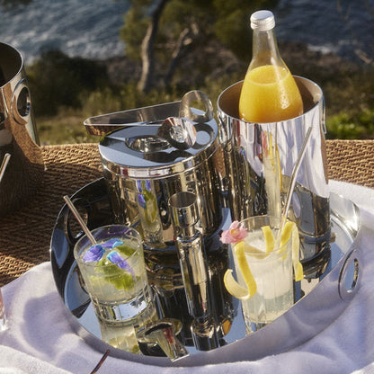 OH DE Christofle Stainless Steel Wine Bucket