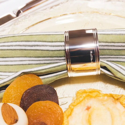 CLUNY Silver plated Napkin Ring Bakhache Lifestyle Australia