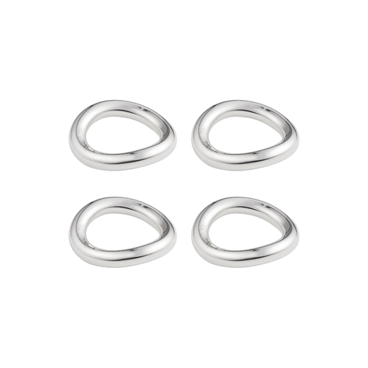 VERTIGO Set of 4 Silver-Plated Rests Bakhache Lifestyle Australia